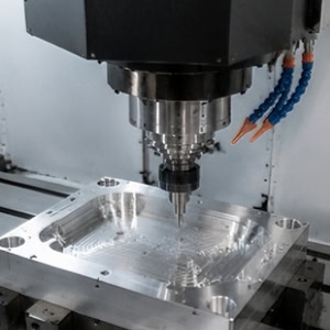 CNC machining center for milling and metal processing.