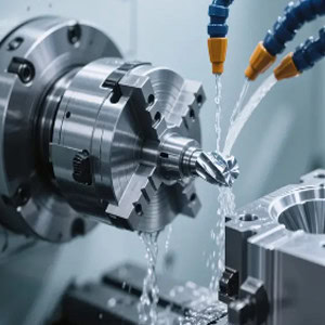 Industrial CNC machining equipment