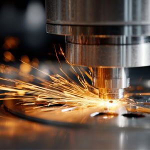 Laser cutting metal