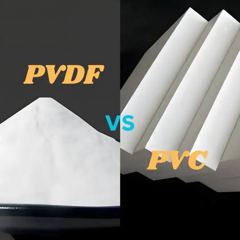 PVDF vs PVC material comparison for CNC plastic parts and engineering applications