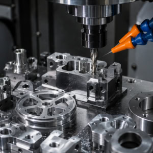 Precision CNC machining of small automotive parts