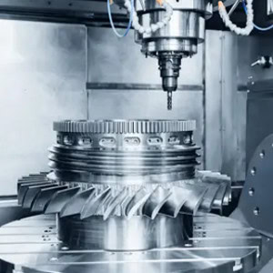 With precision-cut turbine