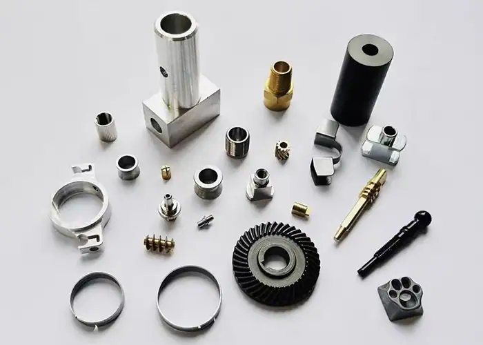 Precision metal parts manufactured using multi-axis CNC machining
