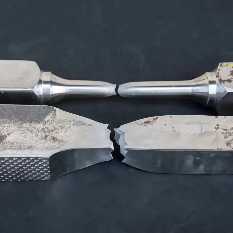 Ultimate tensile strength product testing image showing real part evaluation under tensile force