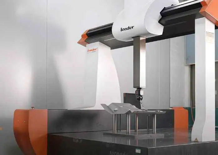 5052 aluminum aerospace aircraft model, three‑coordinate dimensional inspection for precision aluminium workpiece