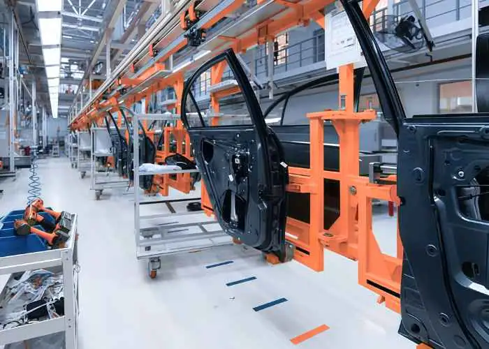 5052 and 3003 aluminum automotive applications showing lightweight sheet metal parts, panels, tanks, and formed components