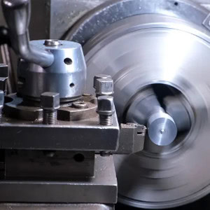 Automatic lathe turning