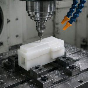 CNC Machining Solution for Automotive Plastic Connectors