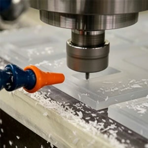 Plastic CNC machining process