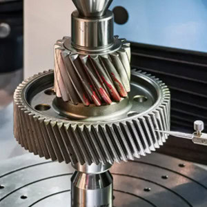 Precision gear manufacturing workshop