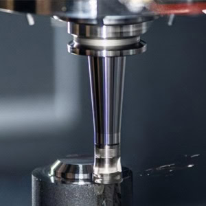 Precision milling of metal workpieces.