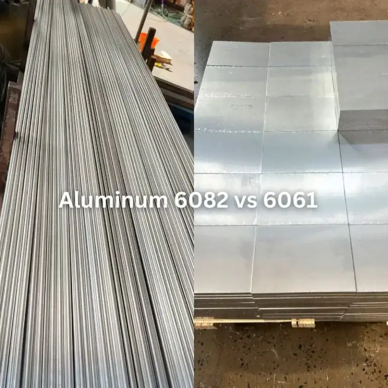 6082 Aluminum Round Bar vs 6061 Aluminum Square Block