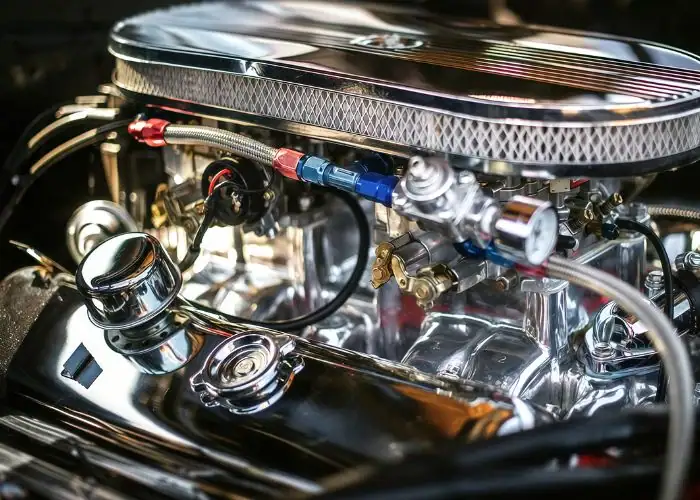 chrome plated surface treatment of automotive engine components