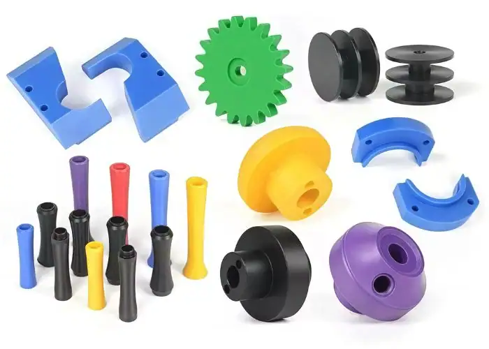 colorful custom‑punched plastic components for 3c electronics