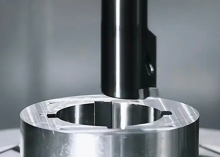 Internal bore machining with a precision boring tool