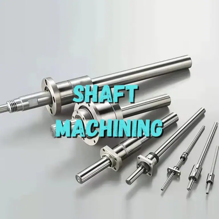 Precision shaft machining for custom CNC machined shaft components