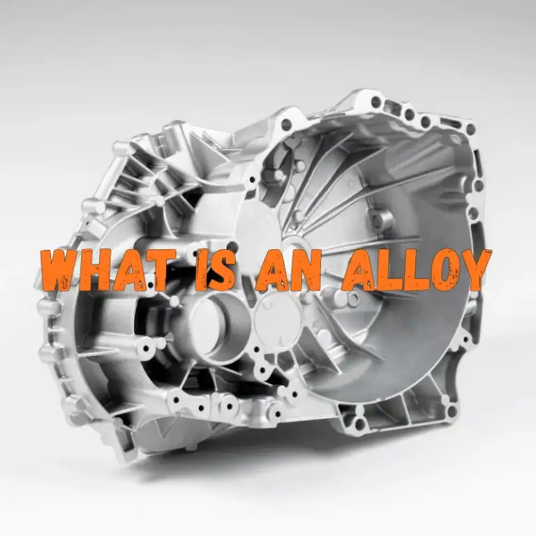 What is an alloy cover showing a metallic engineering component