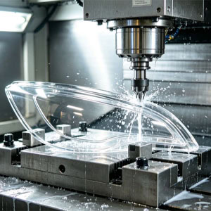Custom CNC Machining Solution for Automotive Lighting Parts