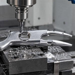 Customized CNC machining of surgical components for endoscopic instruments