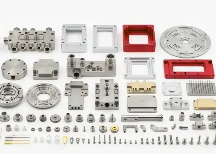 A variety of cnc custom precision mechanical components for semiconductor manufacturing equipment