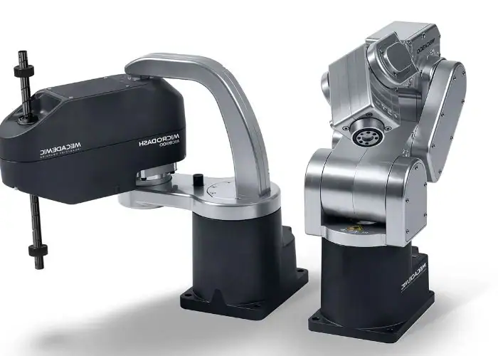 Display of robot parts for robot process automation