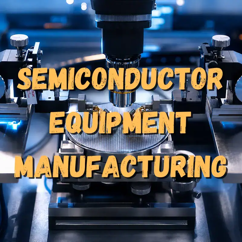 Semiconductor equipment manufacturing for precision hardware systems