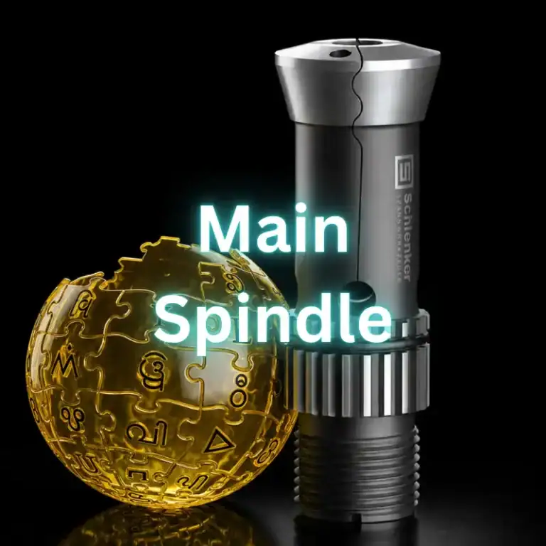 Main spindle guide covering spindle function, types, speed, torque, bearings, and CNC machine selection