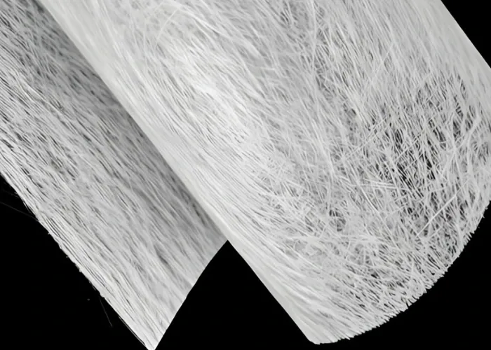 Glass fiber reinforcement used in nylon composites to improve mechanical strength and rigidity