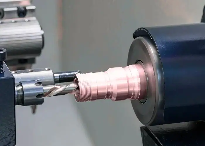 CNC turning process of H59 brass precision part for semiconductor industry