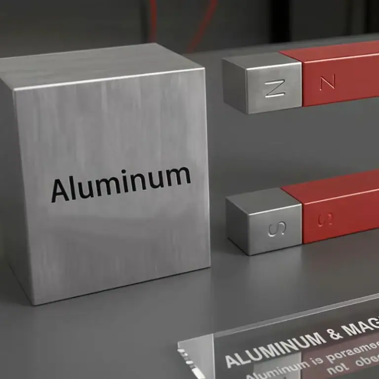 Cover graphic for is aluminum magnetic tutorial, magnet and aluminum metal test