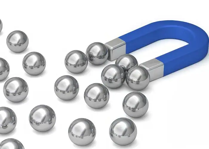 Magnet test on aluminum, magnet can not attract aluminum workpiece, CNC aluminum part