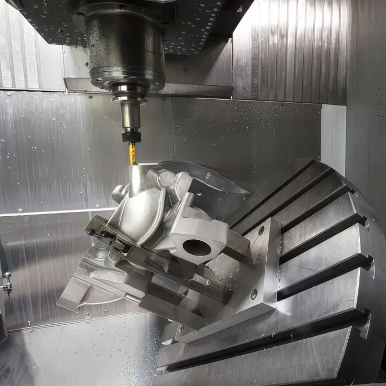 CNC multi-axis machining of 6061 aluminum alloy housing for electromechanical equipment